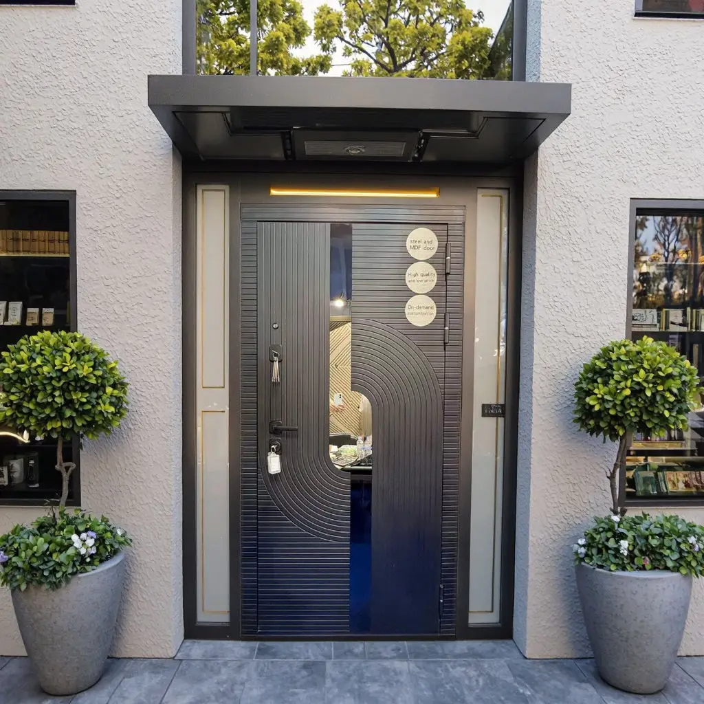 Apartment Villa High Quality Aluminum Security Door Intricately Carved Fashionable Entrance Doors Noise Reduction Hinged Doors
Apartment Villa High Quality Aluminum Security Door Intricately Carved Fashionable Entrance Doors Noise Reduction Hinged Doors