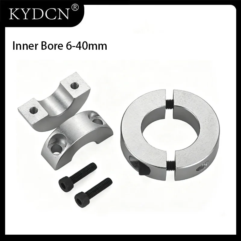 1Pcs Double Split Clamp Shaft Collar Aluminum Alloy 5-40mm Clamping Limit Fixed Ring Axle Retainer Locator For CNC Linear Shaft
1Pcs Double Split Clamp Shaft Collar Aluminum Alloy 5-40mm Clamping Limit Fixed Ring Axle Retainer Locator For CNC Linear Shaft