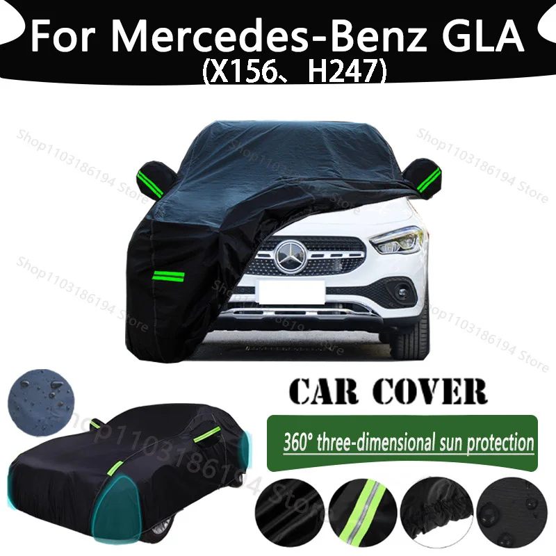 For Mercedes-Benz GLA Outdoor Protection Full Car Cover Rainwater Sunshine Snow Covers Dustproof Scratches Car Cover
For Mercedes-Benz GLA Outdoor Protection Full Car Cover Rainwater Sunshine Snow Covers Dustproof Scratches Car Cover