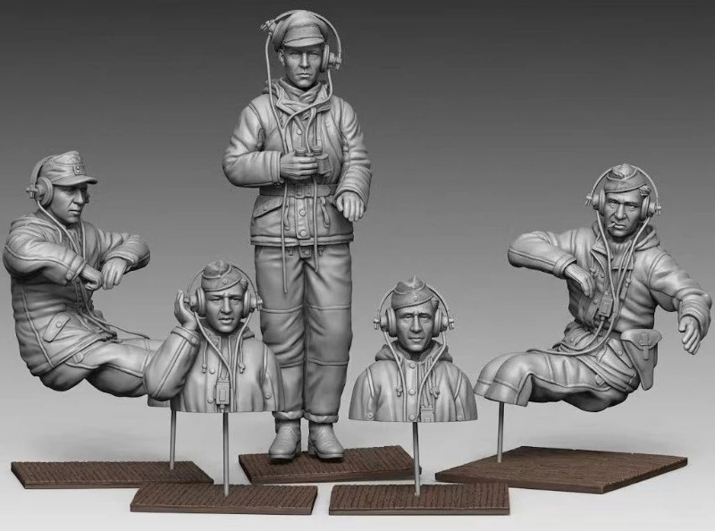 1/35 Die Cast Resin Soldier Figure Model Historical Military Tank Crew Set #Winter Clothes (5 Figures) Unpainted Free Shipping
1/35 Die Cast Resin Soldier Figure Model Historical Military Tank Crew Set #Winter Clothes (5 Figures) Unpainted Free Shipping