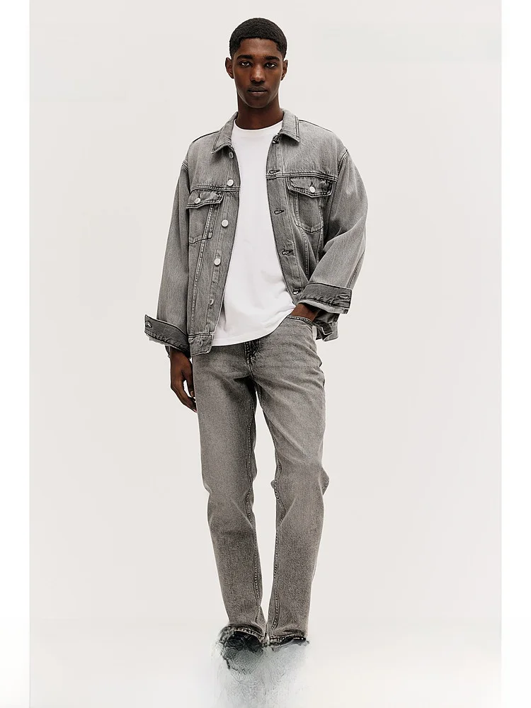 H&M Men's Cotton Denim Jeans Summer Fit Casual Waist Cone Stretch Comfortable American Style Long Trousers 0931747
H&M Men's Cotton Denim Jeans Summer Fit Casual Waist Cone Stretch Comfortable American Style Long Trousers 0931747
