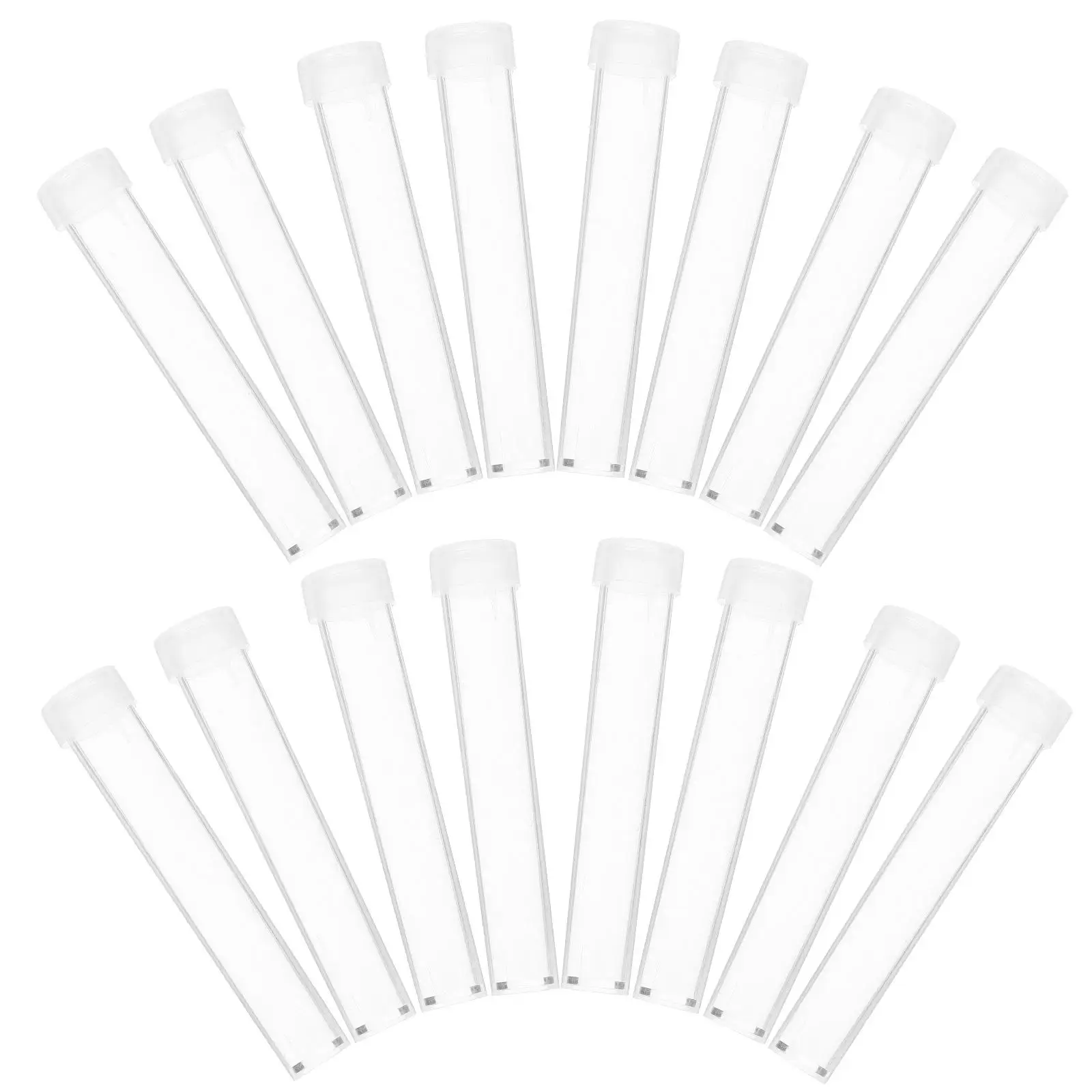 25Pcs Clear Clear Test Tubes With Caps Tubes 12x75mm Sealed Caps for Lab Home Use Storage Vials Teaching Equipment
25Pcs Clear Clear Test Tubes With Caps Tubes 12x75mm Sealed Caps for Lab Home Use Storage Vials Teaching Equipment