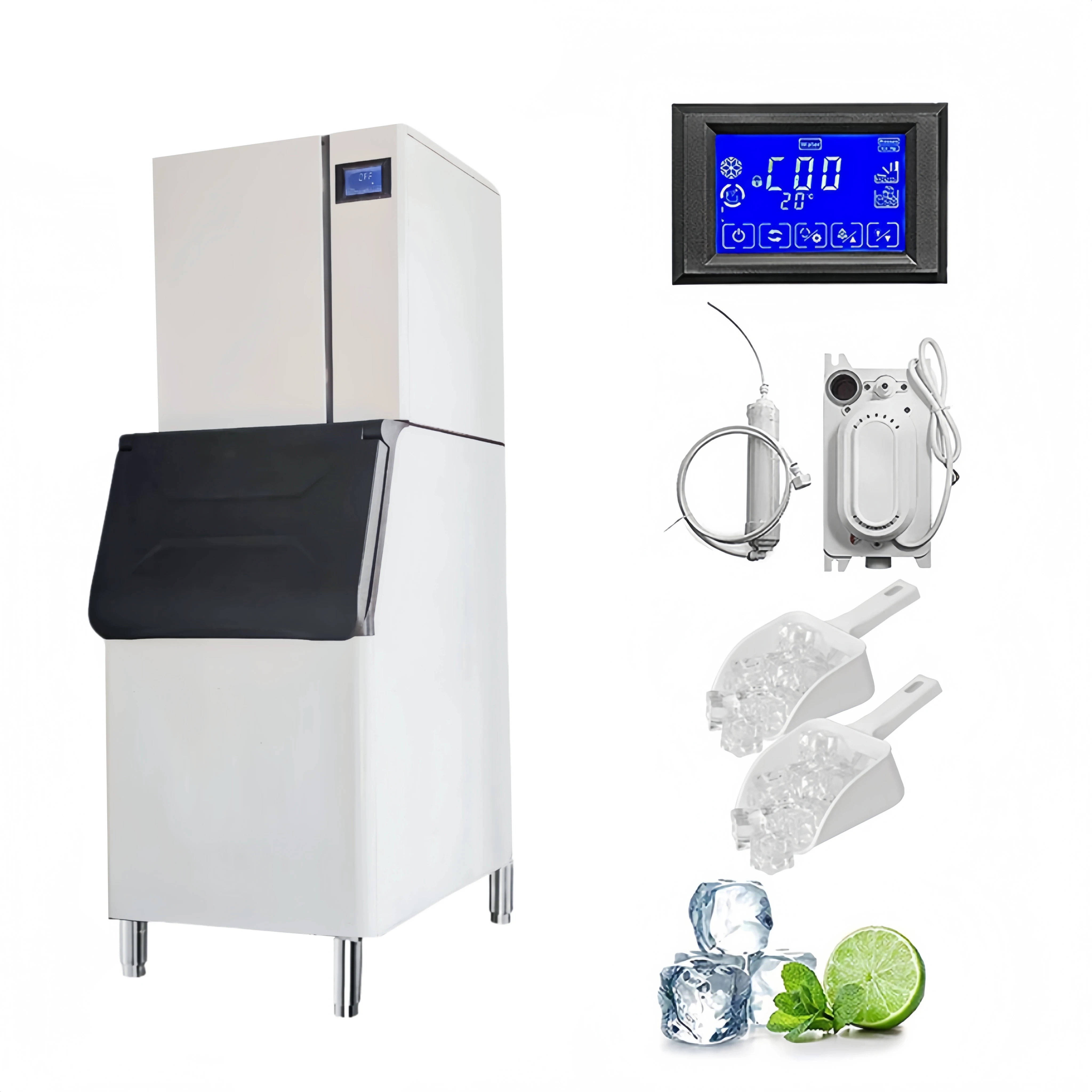 Hot Sale Cube Food Grade Commercia Ice Making Machine Maquina De Hielo Energy Saving Ice Machines
Hot Sale Cube Food Grade Commercia Ice Making Machine Maquina De Hielo Energy Saving Ice Machines