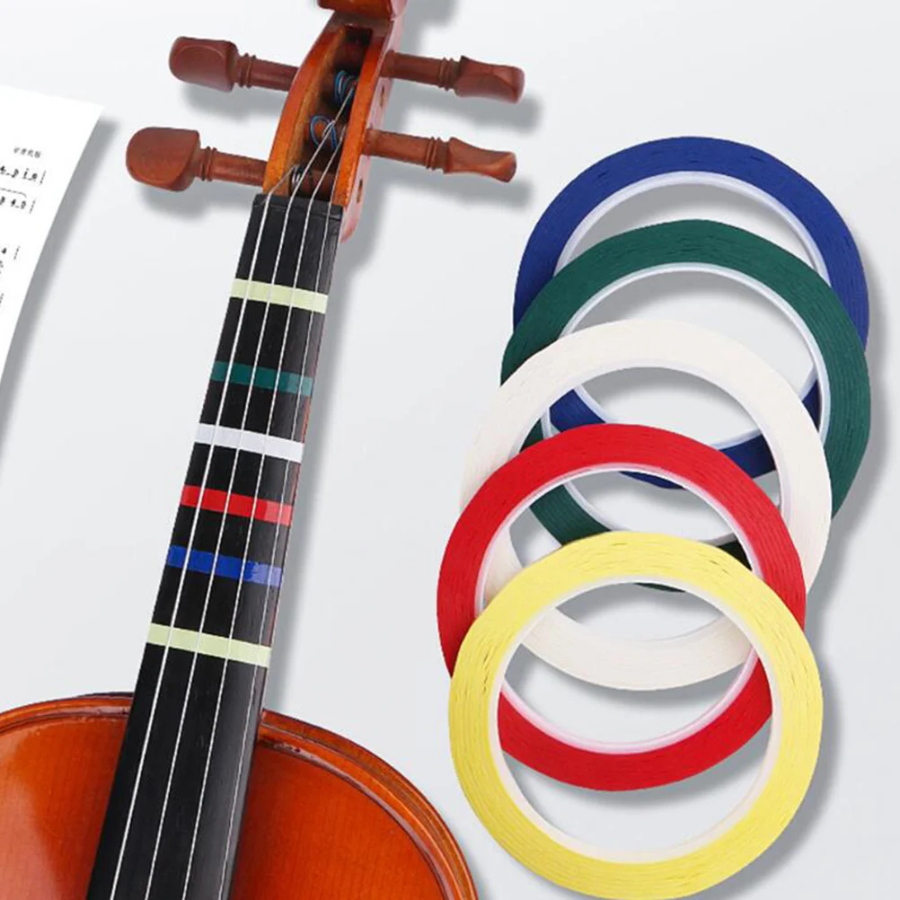 8pcs Violin Fingerboard Tape Pvc Self-Adhesive Stickers For Instrument Note Guide Durable Fade-Resistant Easy Apply Peel No
8pcs Violin Fingerboard Tape Pvc Self-Adhesive Stickers For Instrument Note Guide Durable Fade-Resistant Easy Apply Peel No
