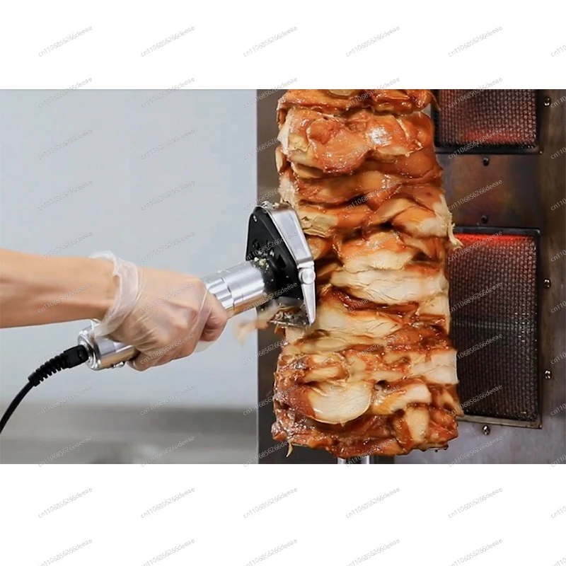 Dual-Blade Electric Doner Slicer – 110V/220V Handheld Gyro Knife for Shawarma, Kebab & BBQ Roast Meat Cutting
Dual-Blade Electric Doner Slicer – 110V/220V Handheld Gyro Knife for Shawarma, Kebab & BBQ Roast Meat Cutting