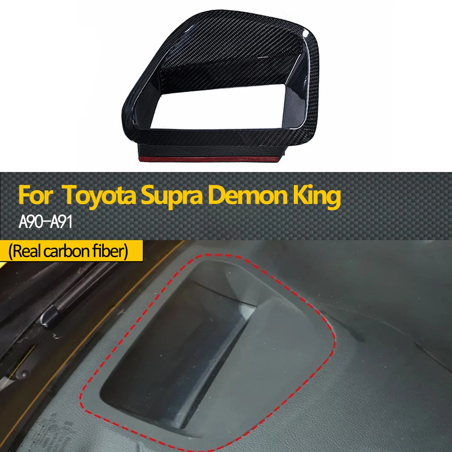 Applicable to Toyota Supra A90 A91 MK5 Genuine Dry Carbon Fiber Center Console Dashboard Storage Panel Interior Modification
Applicable to Toyota Supra A90 A91 MK5 Genuine Dry Carbon Fiber Center Console Dashboard Storage Panel Interior Modification