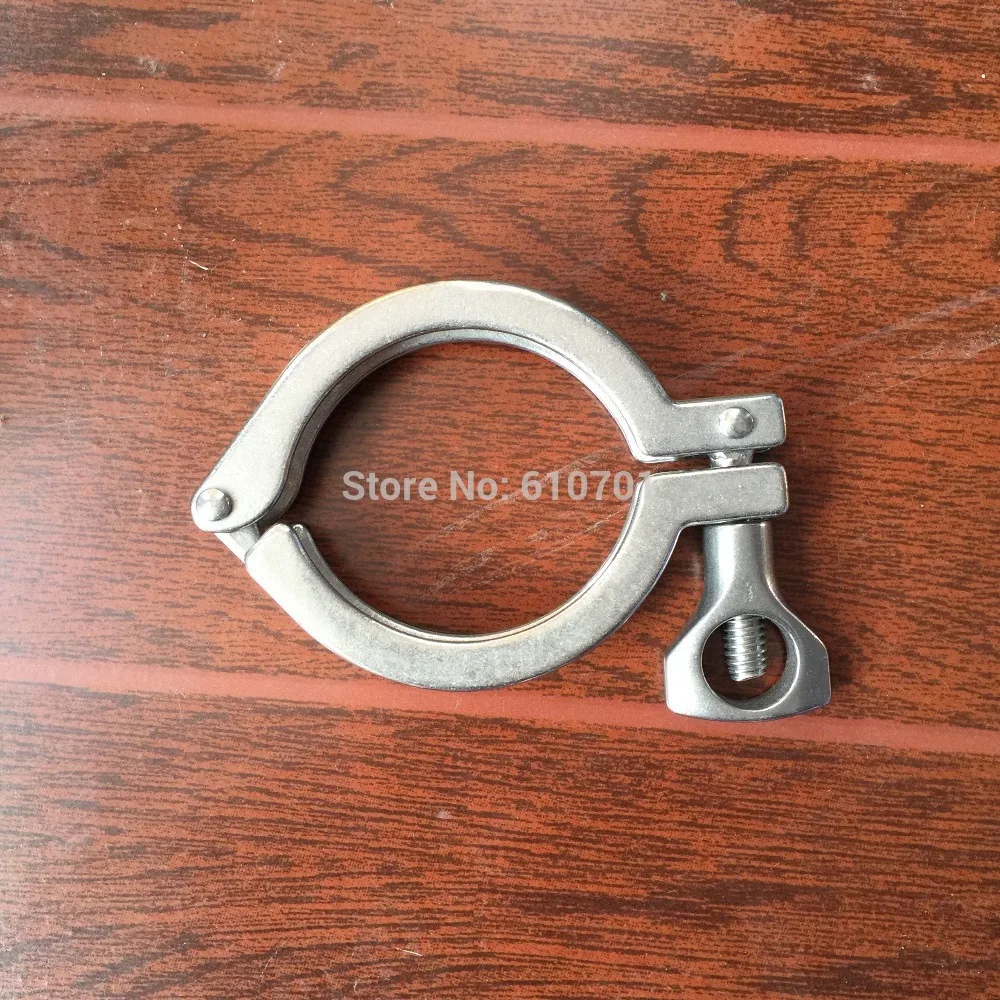 2" Tri Clamp Clover 304 Stainless Steel Heavy Duty Fits TriClamp Ferrule OD 64MM
2" Tri Clamp Clover 304 Stainless Steel Heavy Duty Fits TriClamp Ferrule OD 64MM