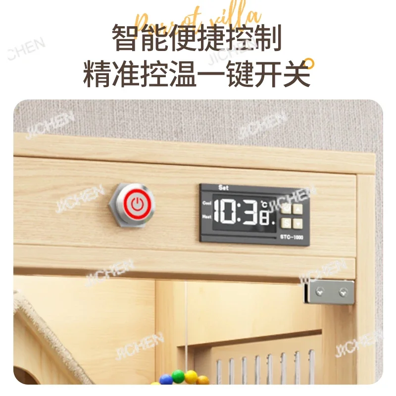 HS JC Bird Cage, Parrot Cage, Incubator, Thermostatic Breeding Box, Embroidered Parrot, Tiger Skin, Pet Pigeon, Wooden Luxury Vi
HS JC Bird Cage, Parrot Cage, Incubator, Thermostatic Breeding Box, Embroidered Parrot, Tiger Skin, Pet Pigeon, Wooden Luxury Vi