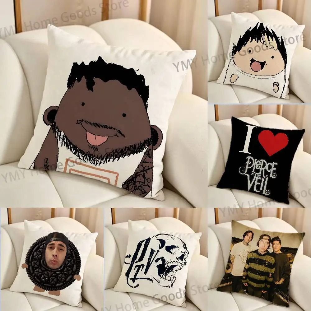 Rock Band P-Pierce The V-Veil Gifts PillowCase Sofa Cushion Cover Suitable For Home Bedroom Room custom Decor
Rock Band P-Pierce The V-Veil Gifts PillowCase Sofa Cushion Cover Suitable For Home Bedroom Room custom Decor