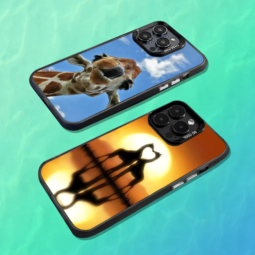 Cute Funny Animal Giraffe Phone Case For iPhone 16,15,14,13,12,11,Mini,Pro,MAX Black Matte Shockproof Cover
Cute Funny Animal Giraffe Phone Case For iPhone 16,15,14,13,12,11,Mini,Pro,MAX Black Matte Shockproof Cover
