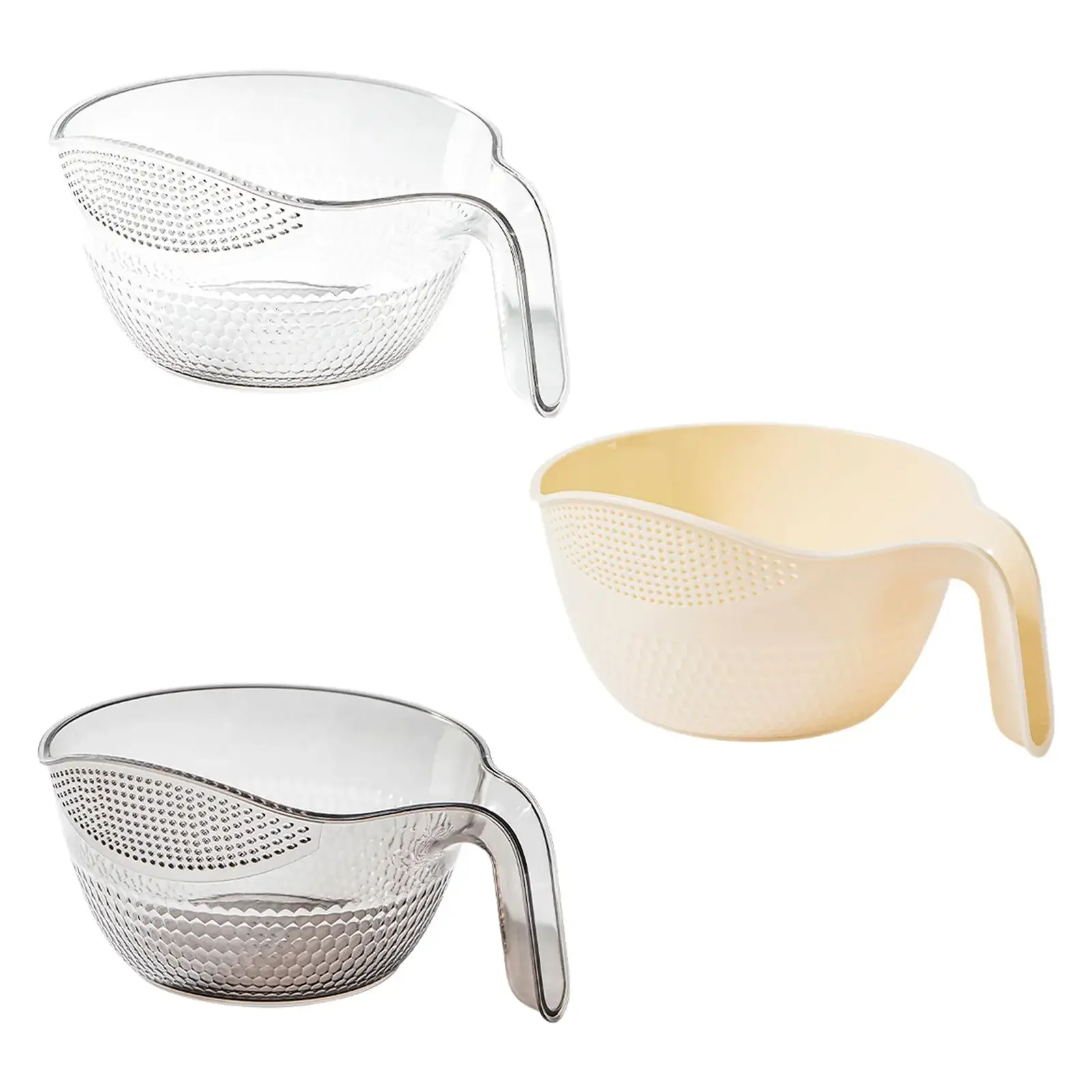 Rice Washing Colander Household Kitchen Gadgets Rice Sieve Cleaning Tools Multifunctional Grain Washer Strainer with Handle
Rice Washing Colander Household Kitchen Gadgets Rice Sieve Cleaning Tools Multifunctional Grain Washer Strainer with Handle