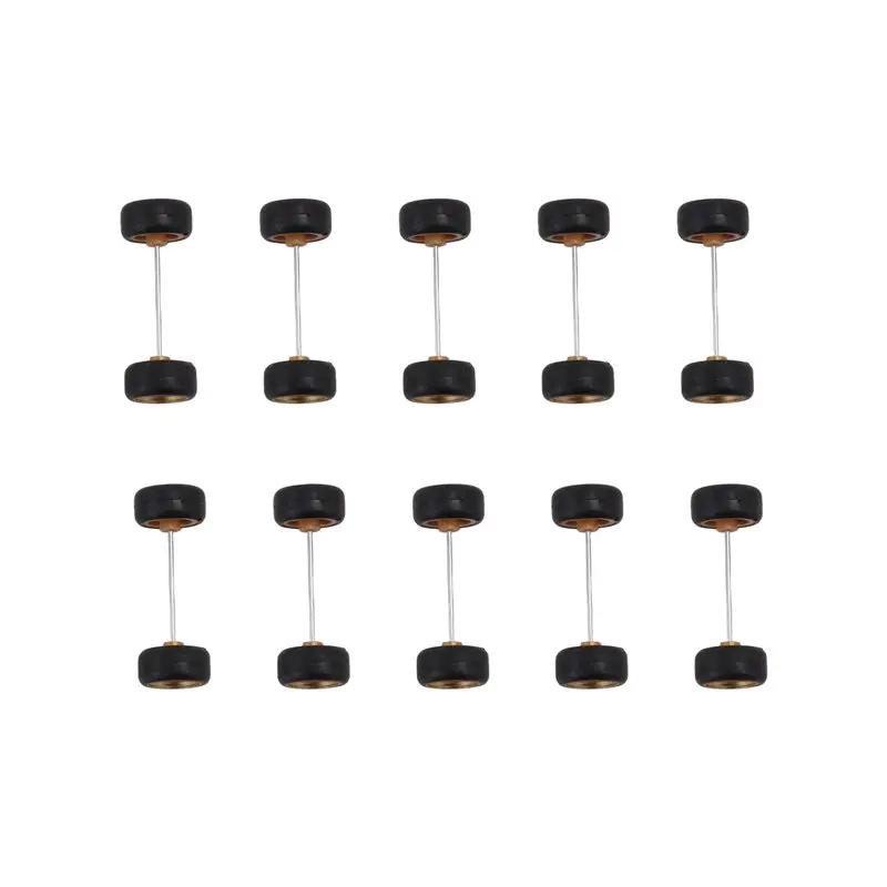 A63T-10 Sets 1/64 Offroad Wheels/ Rubber Tires 18.3Mm Removable Tire For Wheel 1:64 RC Truck Model Off-Road SUV Random Color
A63T-10 Sets 1/64 Offroad Wheels/ Rubber Tires 18.3Mm Removable Tire For Wheel 1:64 RC Truck Model Off-Road SUV Random Color