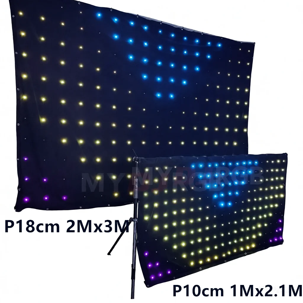 Контроллер для светодиодного видеоэкрана P18 2мx3м, драпировка для сцены, фон для диджеев, управление со смартфона
Контроллер для светодиодного видеоэкрана P18 2мx3м, драпировка для сцены, фон для диджеев, управление со смартфона