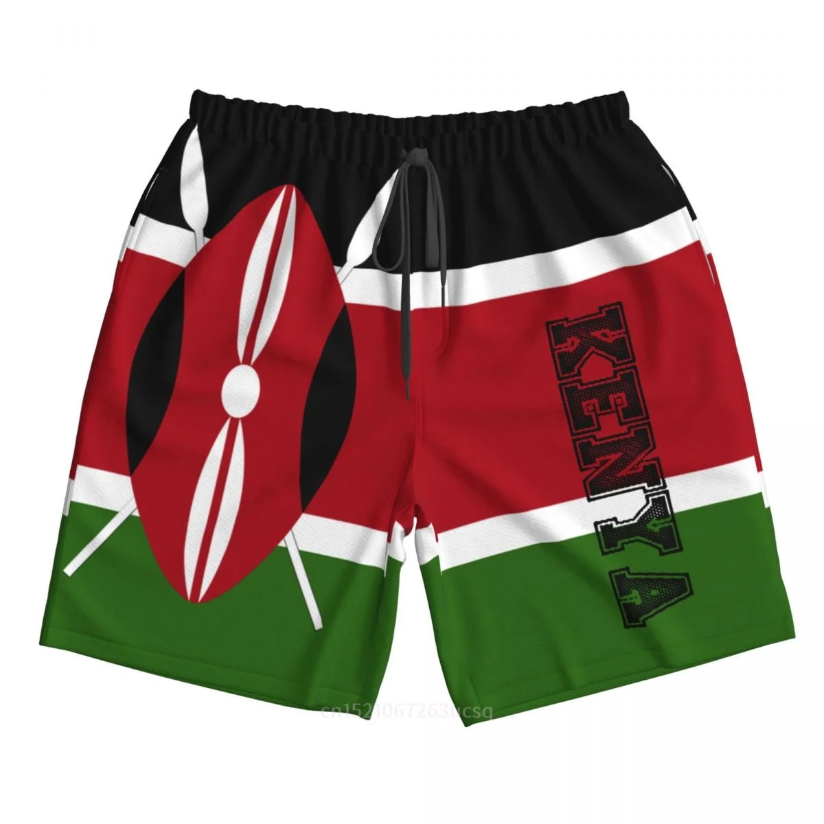 2025 Summer Polyester Kenya Country Flag 3D Printed Men's Board Shorts Beach Pocket Running Summer Pants
2025 Summer Polyester Kenya Country Flag 3D Printed Men's Board Shorts Beach Pocket Running Summer Pants