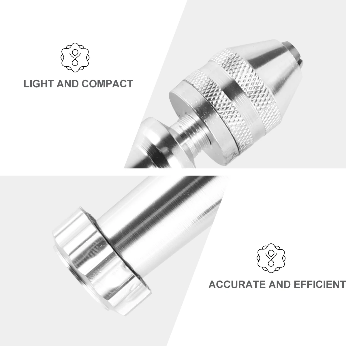 Multifunctional Hand Drill Hole Puncher Jewelry Aluminum Alloy Rotary Tool Drilling 
Multifunctional Hand Drill Hole Puncher Jewelry Aluminum Alloy Rotary Tool Drilling