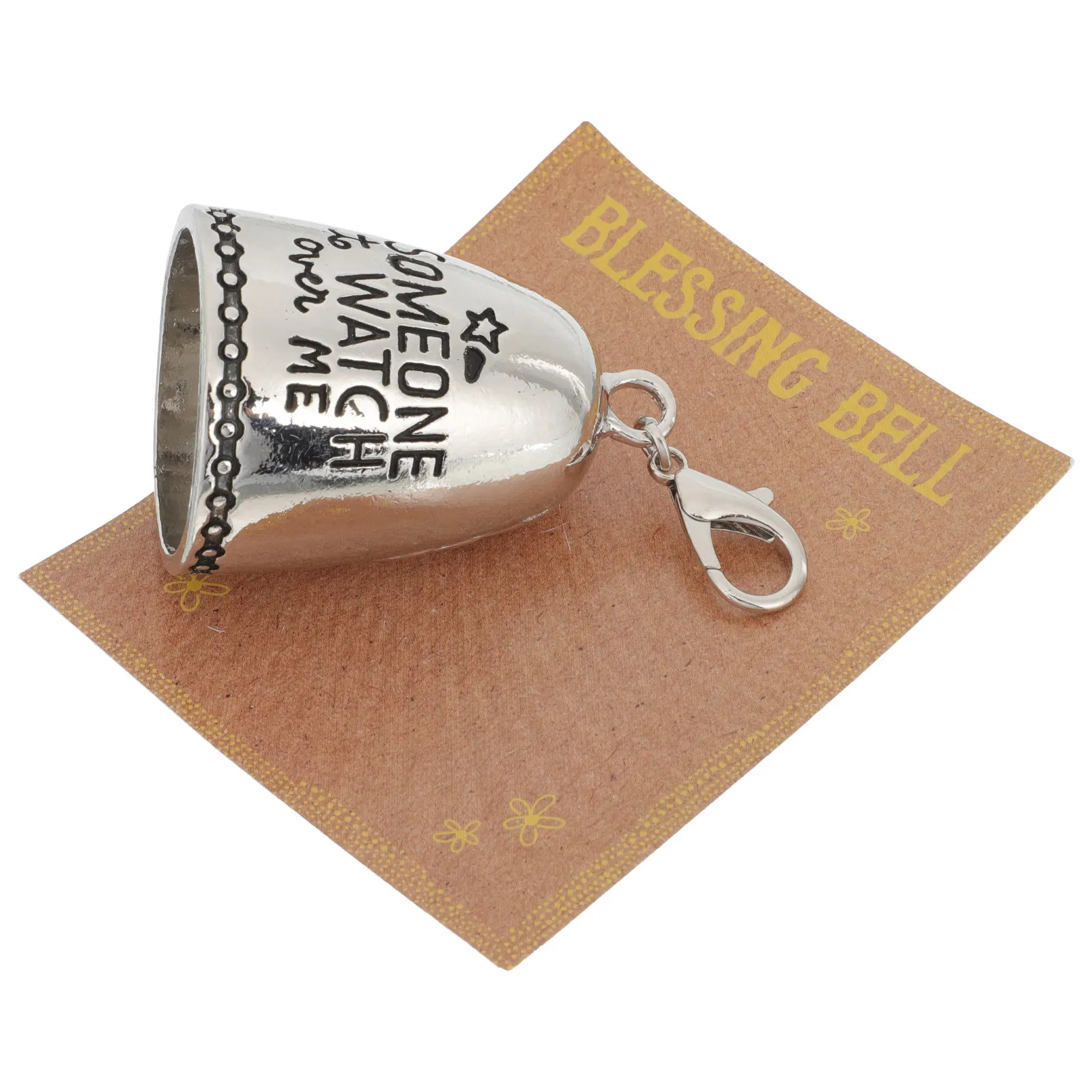 1Set 3D Greeting Card Angel Themed Blessing Bell Pendant Metal Keychain Friends Birthday Gift Decorative Blessing Pendant Gift
1Set 3D Greeting Card Angel Themed Blessing Bell Pendant Metal Keychain Friends Birthday Gift Decorative Blessing Pendant Gift