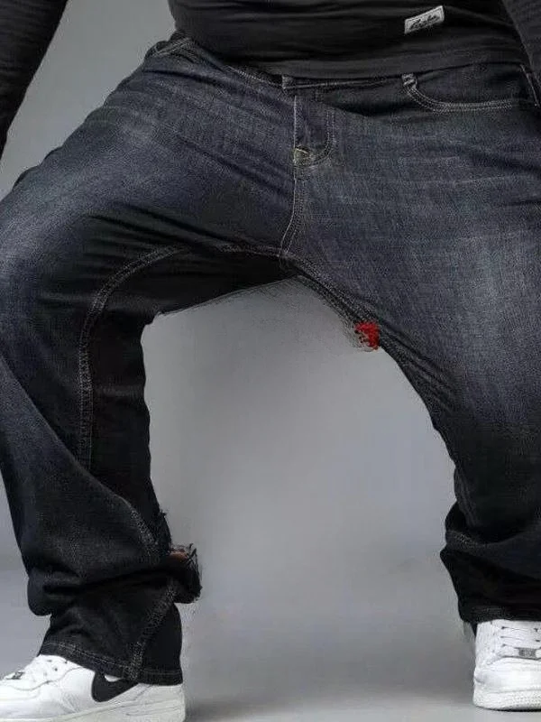 Мужские свободные прямые джинсы Thiened, осенне-зимние повседневные деловые брюки, эластичные удобные длинные брюки с высокой талией на молнии
Мужские свободные прямые джинсы Thiened, осенне-зимние повседневные деловые брюки, эластичные удобные длинные брюки с высокой талией на молнии