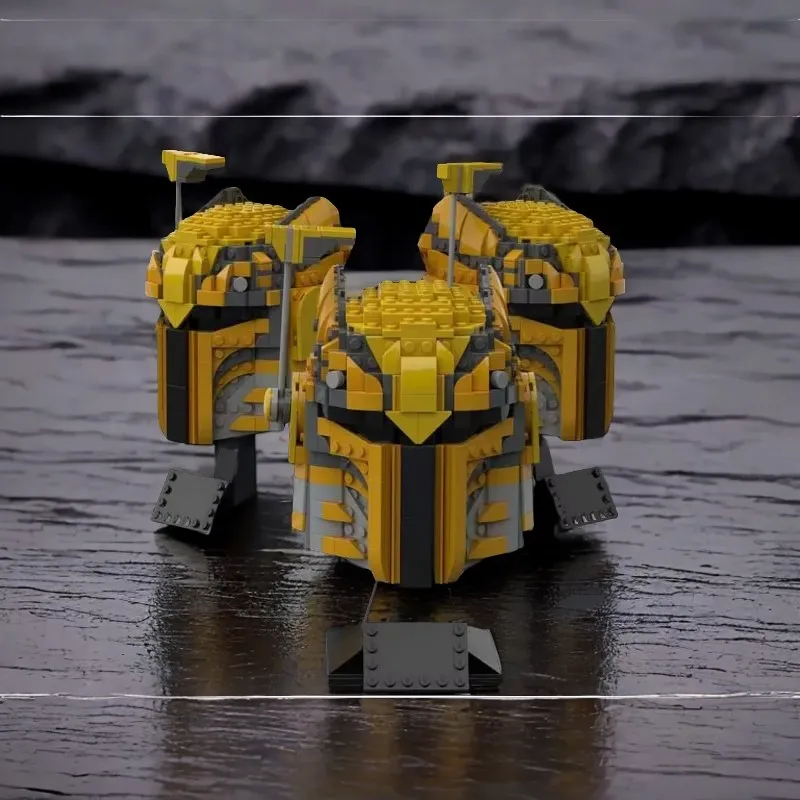 714PCS MOC Science Fiction Movie (STAR BATTLE) Ursars Wren Helmet Series Building Blocks Model Festival Children Gift
714PCS MOC Science Fiction Movie (STAR BATTLE) Ursars Wren Helmet Series Building Blocks Model Festival Children Gift