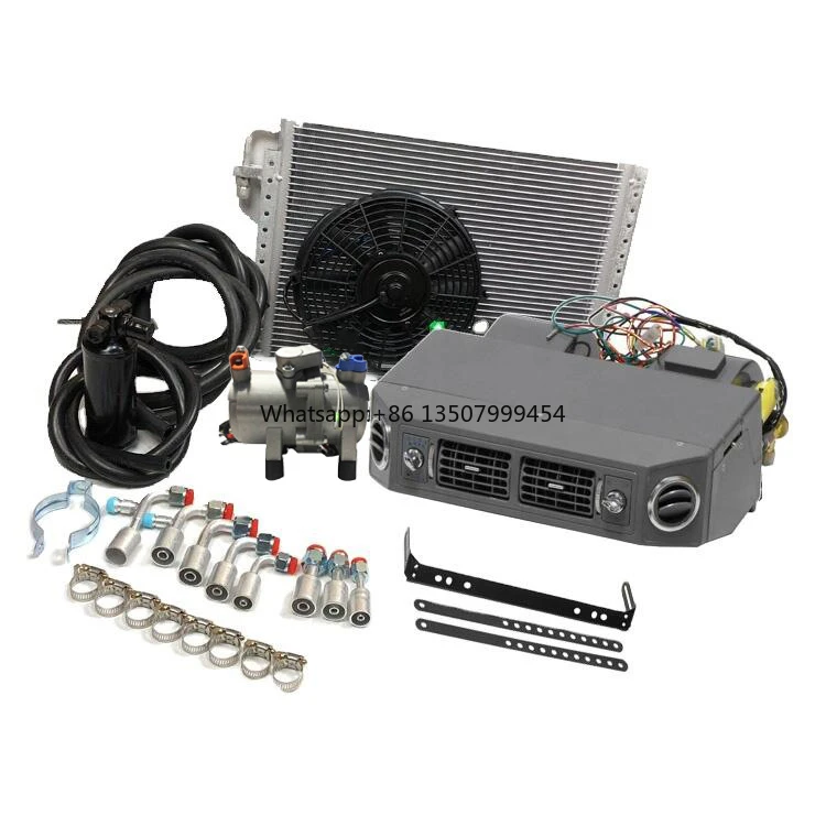 12V Car Dc Air Conditioner System 12 Volt 24 Volt Cooling Dc Scroll Compressor Assembled System Unit for RV Truck Van Bus Pickup
12V Car Dc Air Conditioner System 12 Volt 24 Volt Cooling Dc Scroll Compressor Assembled System Unit for RV Truck Van Bus Pickup