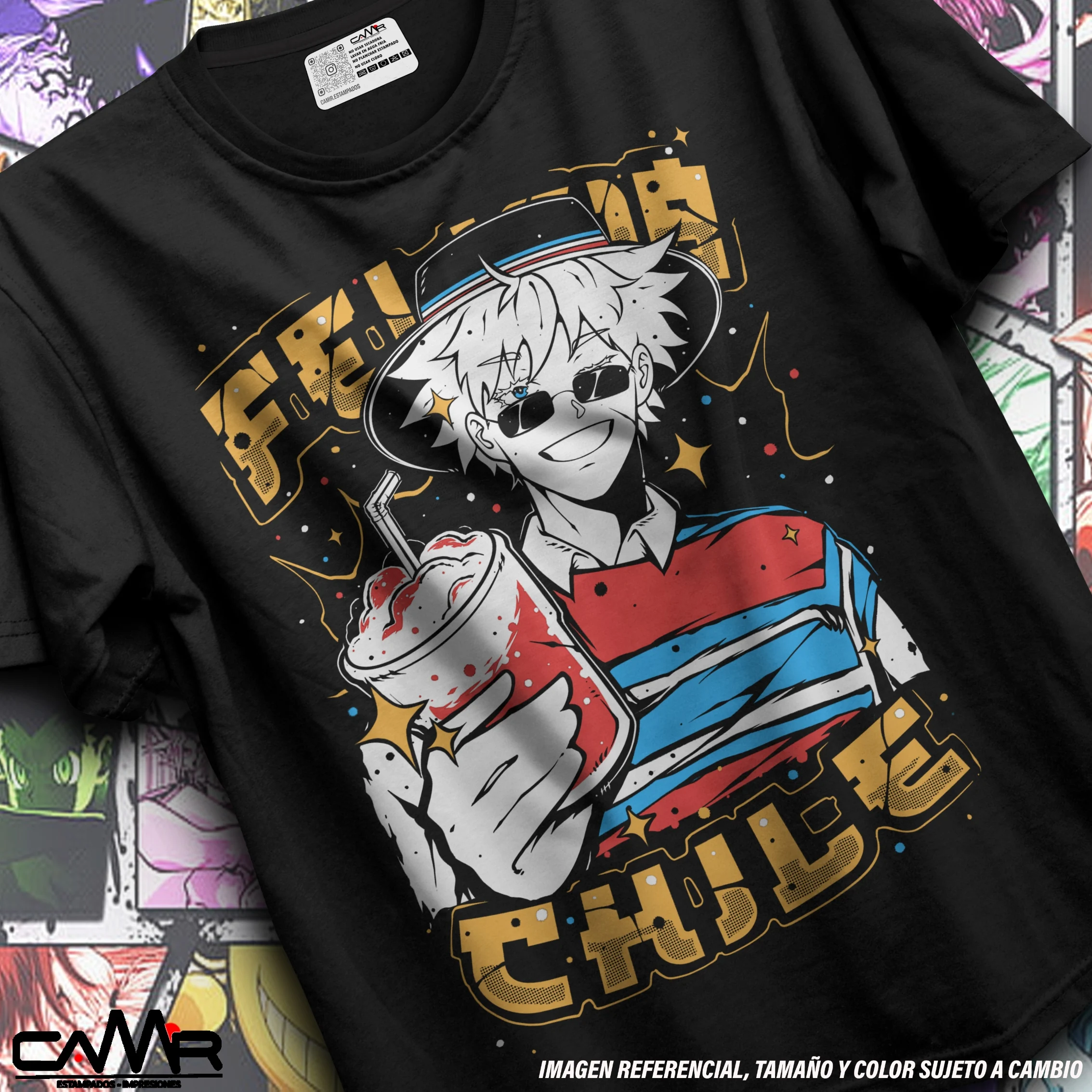 Gojo Satoru футболка Megumi Itadori Yuji juютсу Kaisen Sukuna ужасная Подарочная рубашка
Gojo Satoru футболка Megumi Itadori Yuji juютсу Kaisen Sukuna ужасная Подарочная рубашка