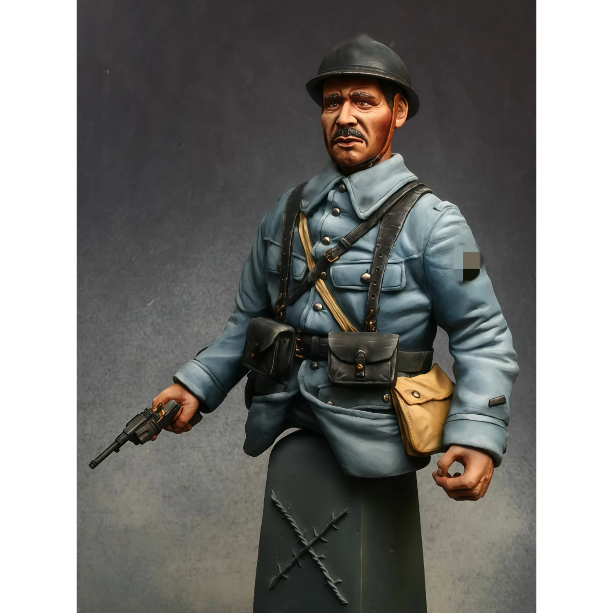 1/10 Resin Unpainted Model Kit, Military Theme, Bust French Sergeant Unassembled and Unpainted GK, 1758X
1/10 Resin Unpainted Model Kit, Military Theme, Bust French Sergeant Unassembled and Unpainted GK, 1758X