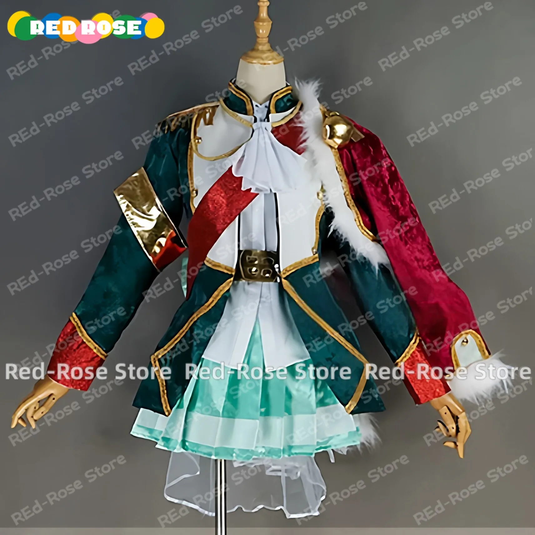 【Customized 】Revue Starlight Mahiru Tsuyuzaki Cosplay Costume Uniform Dress Halloween Christmas Party Masquerade Anime Shows
【Customized 】Revue Starlight Mahiru Tsuyuzaki Cosplay Costume Uniform Dress Halloween Christmas Party Masquerade Anime Shows