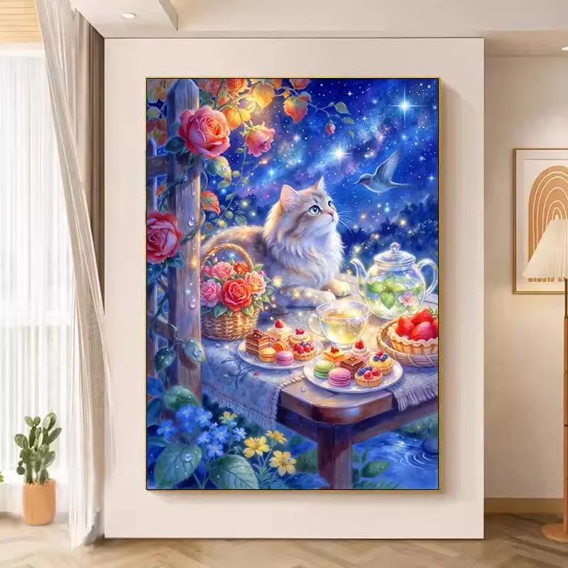 9CT 14ct Cat Printed Kit Cross Stitch Embroidery DIY Needlework Home Decor Crafts With Needles Threads
9CT 14ct Cat Printed Kit Cross Stitch Embroidery DIY Needlework Home Decor Crafts With Needles Threads