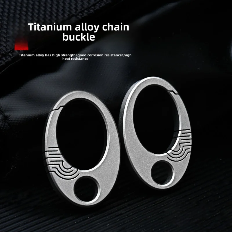 New titanium alloy key chain bag buckle car key case pendant mini personality creative
New titanium alloy key chain bag buckle car key case pendant mini personality creative