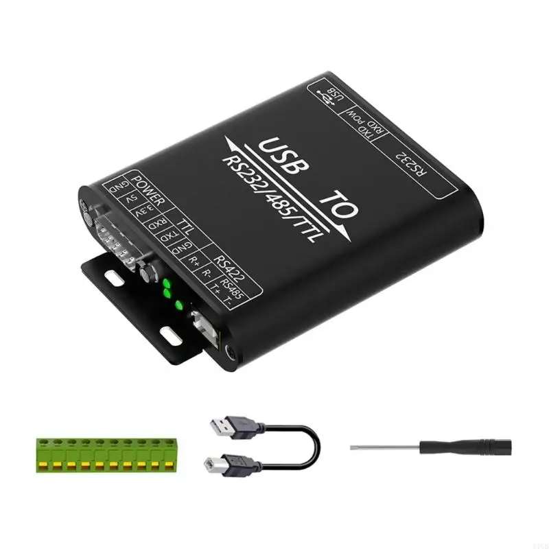 652F Industrial USB to Serial Converter Supports USB to RS232 422 232 Multiple Devices Applicable for Industrial
652F Industrial USB to Serial Converter Supports USB to RS232 422 232 Multiple Devices Applicable for Industrial