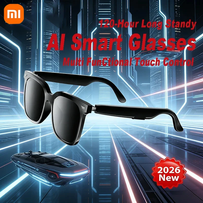 Xiaomi Glasses AI Smart Glasses Wireless Bluetooth 5.4 Voice Assistant Music Motorcycle Glasses Gifts For Friends 2026 New
Xiaomi Glasses AI Smart Glasses Wireless Bluetooth 5.4 Voice Assistant Music Motorcycle Glasses Gifts For Friends 2026 New