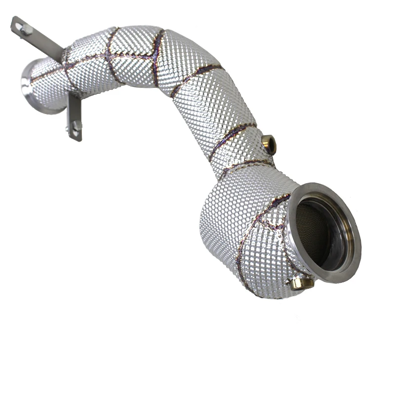 OBM Stainless Steel Exhaust Downpipe Catted Downpipe For Benz C200 C250 C300 W205 2015-2021 Exhaust Pipe
OBM Stainless Steel Exhaust Downpipe Catted Downpipe For Benz C200 C250 C300 W205 2015-2021 Exhaust Pipe