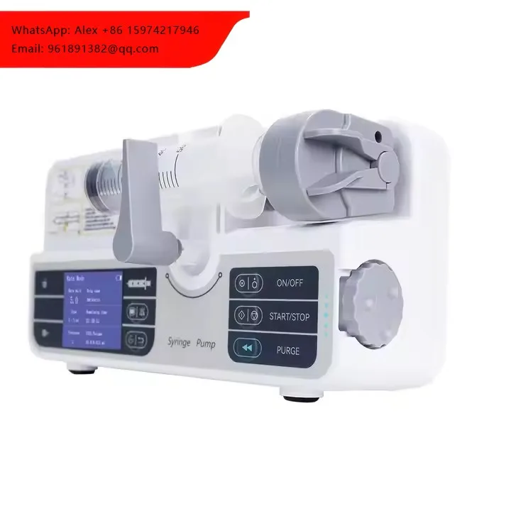 Medical Syringe Infusion Pump CCU Dual ICU Pump
Medical Syringe Infusion Pump CCU Dual ICU Pump