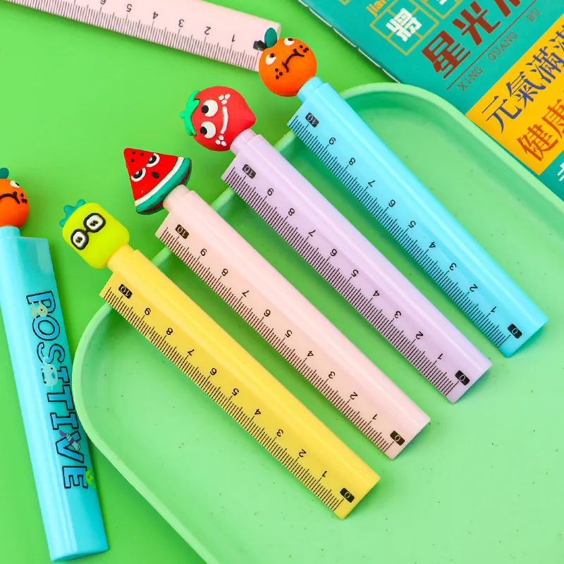 36 Pcs Fruit Neutral Pen Cute Cartoon Straight Ruler Gel Pens Girl Heart Cartoon Student Writing Supplies Back To School
36 Pcs Fruit Neutral Pen Cute Cartoon Straight Ruler Gel Pens Girl Heart Cartoon Student Writing Supplies Back To School