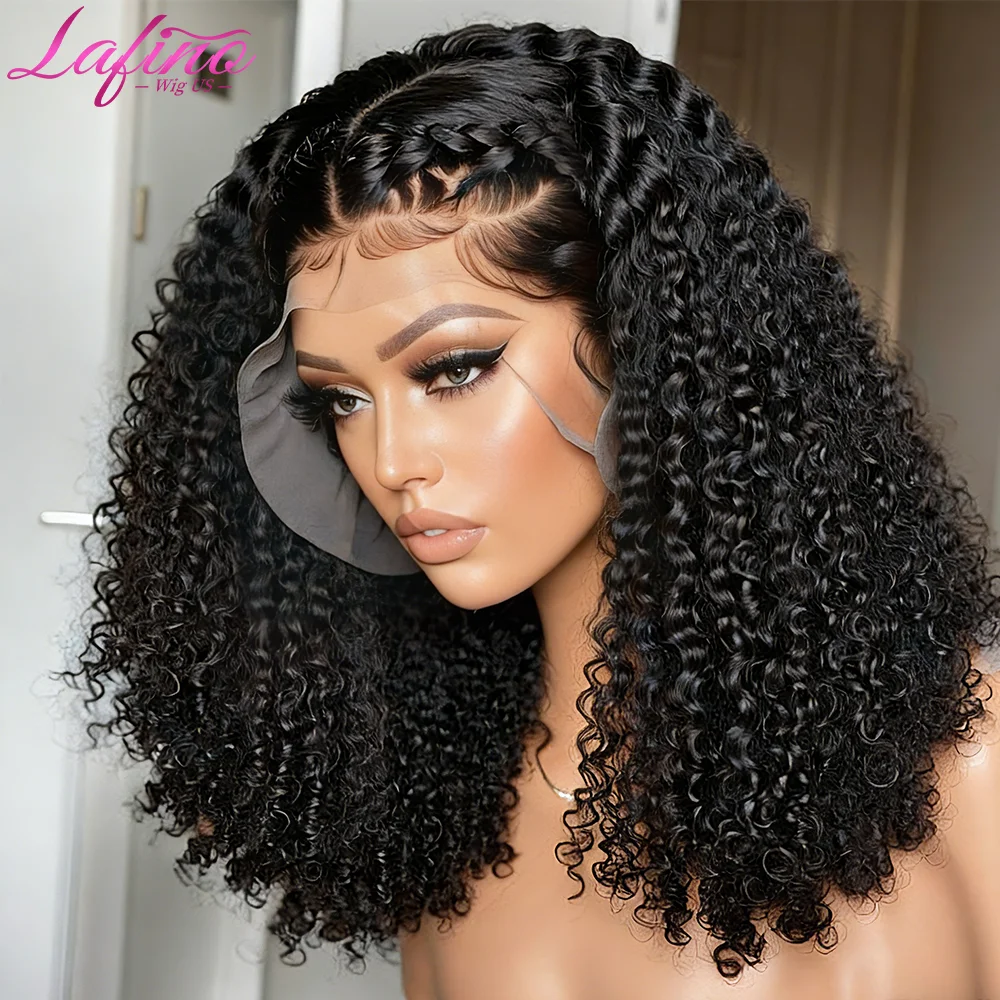 Lafino Curly Short Bob Wigs 4X4 5x5 Glueless Ready To Wear Brazilian Human Hair Deep Wave 13x6 Hd Lace Front Wigs 220 Density
Lafino Curly Short Bob Wigs 4X4 5x5 Glueless Ready To Wear Brazilian Human Hair Deep Wave 13x6 Hd Lace Front Wigs 220 Density