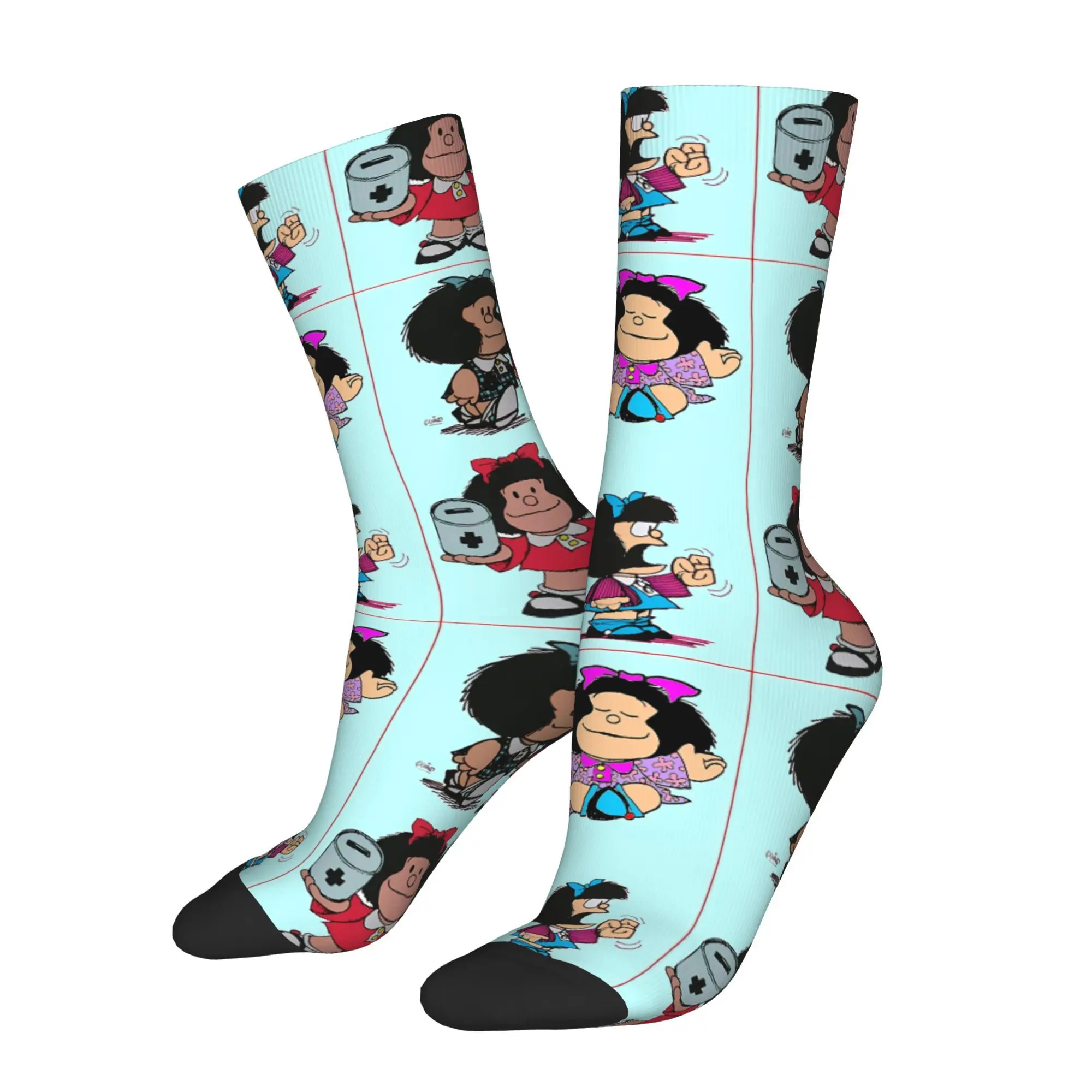 Забавные мужские носки Happy Mafalda, винтажные носки в стиле Харадзюку в стиле хип-хоп, новинка, носки с подарочным узором и принтом
Забавные мужские носки Happy Mafalda, винтажные носки в стиле Харадзюку в стиле хип-хоп, новинка, носки с подарочным узором и принтом