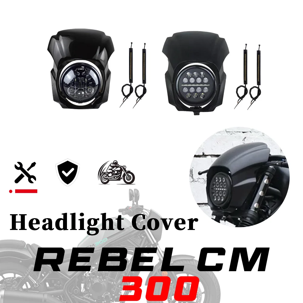 Фары REBEL CM300 Ретро Обтекатель головы свиньи Супер яркий круглый светильник в сборе 300 см
Фары REBEL CM300 Ретро Обтекатель головы свиньи Супер яркий круглый светильник в сборе 300 см