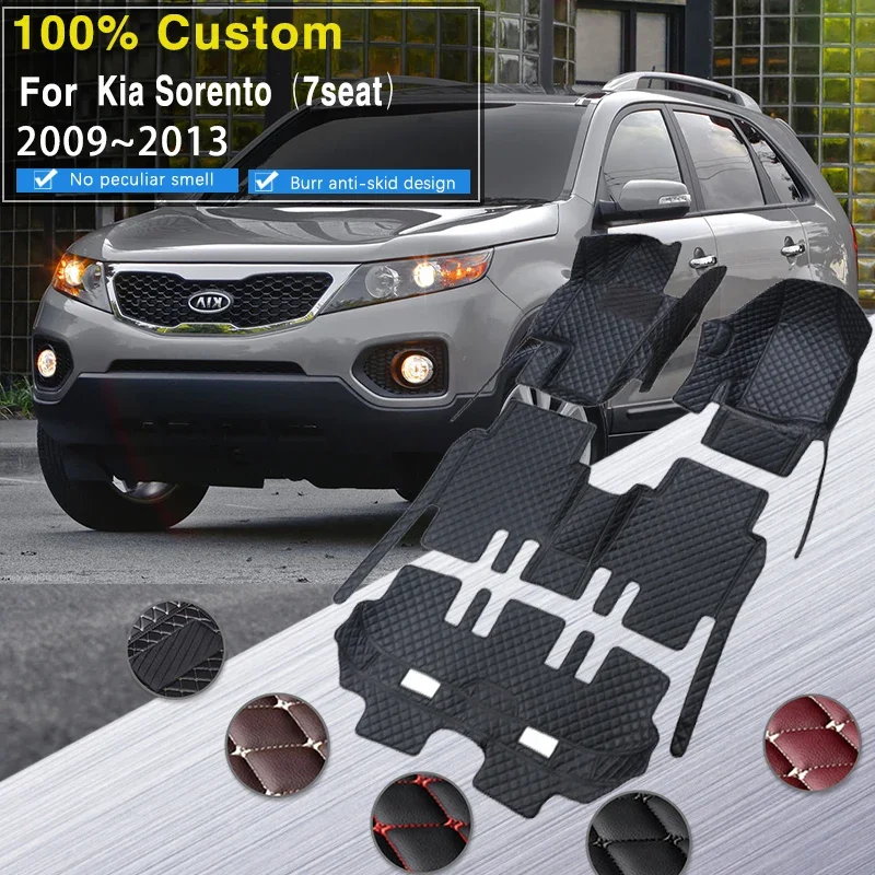 Quality Car Floor Mats For Kia Naza Sorento XM 7seat 2009~2013 Anti-dirt Pads Auto Waterproof Floor Mats Carpet Car Accessories
Quality Car Floor Mats For Kia Naza Sorento XM 7seat 2009~2013 Anti-dirt Pads Auto Waterproof Floor Mats Carpet Car Accessories