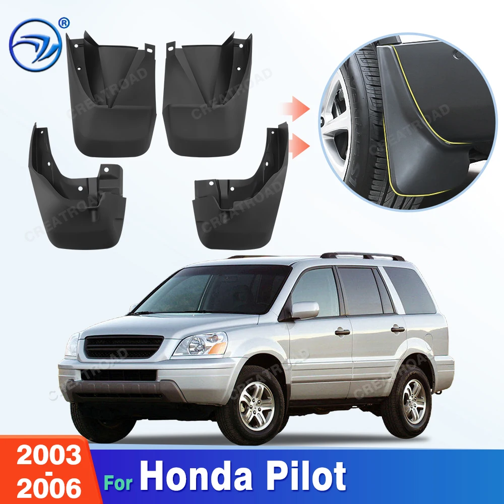 For Honda Pilot 2003 2004 2005 2006 Fender Mudflaps Splash Guards Mudguards Mud Flaps Car Accessories
For Honda Pilot 2003 2004 2005 2006 Fender Mudflaps Splash Guards Mudguards Mud Flaps Car Accessories