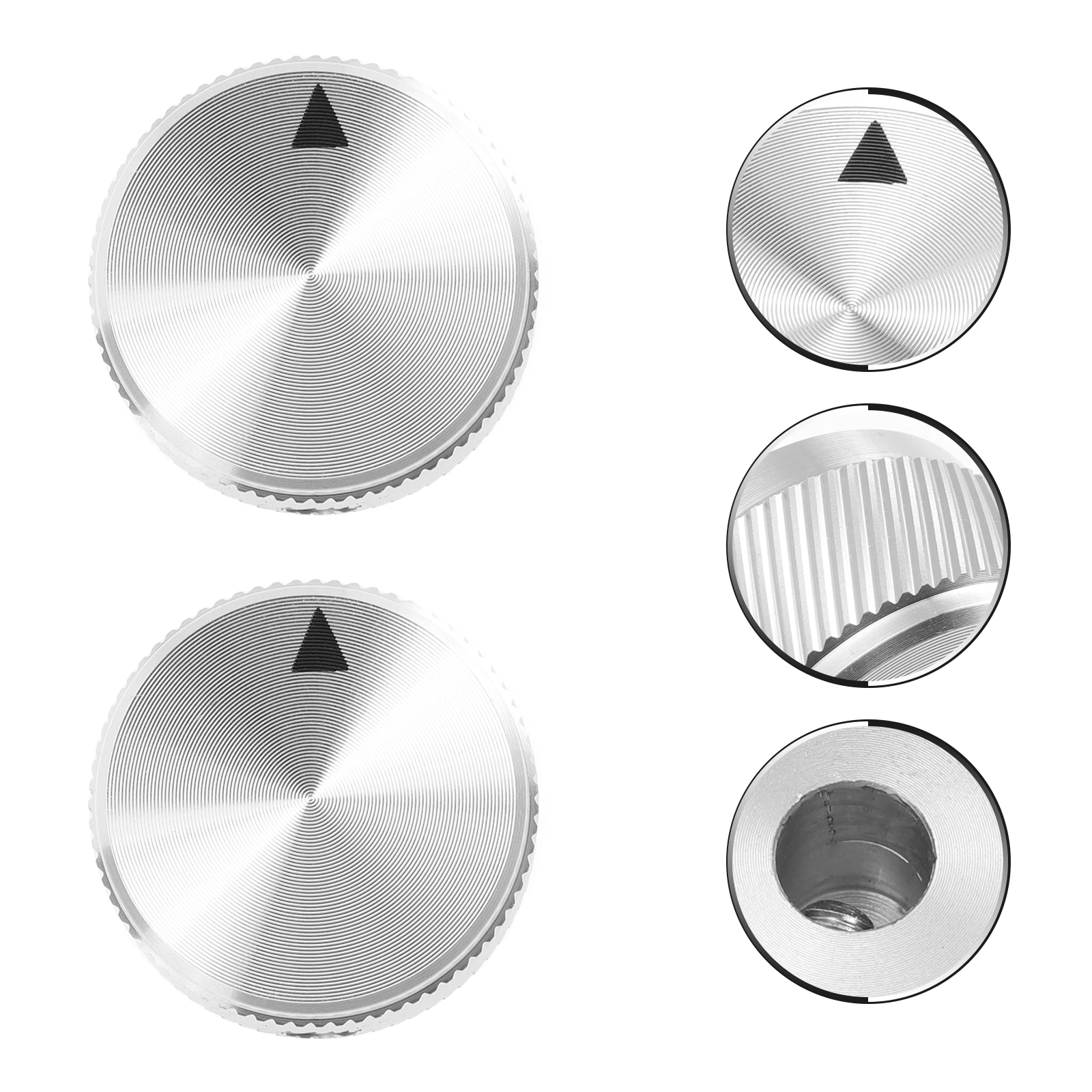 2Pcs Guitar Volume Control Knob Aluminum Alloy High Quality Replacement for Electric Guitar Speaker Amplifier Volume Effect
2Pcs Guitar Volume Control Knob Aluminum Alloy High Quality Replacement for Electric Guitar Speaker Amplifier Volume Effect