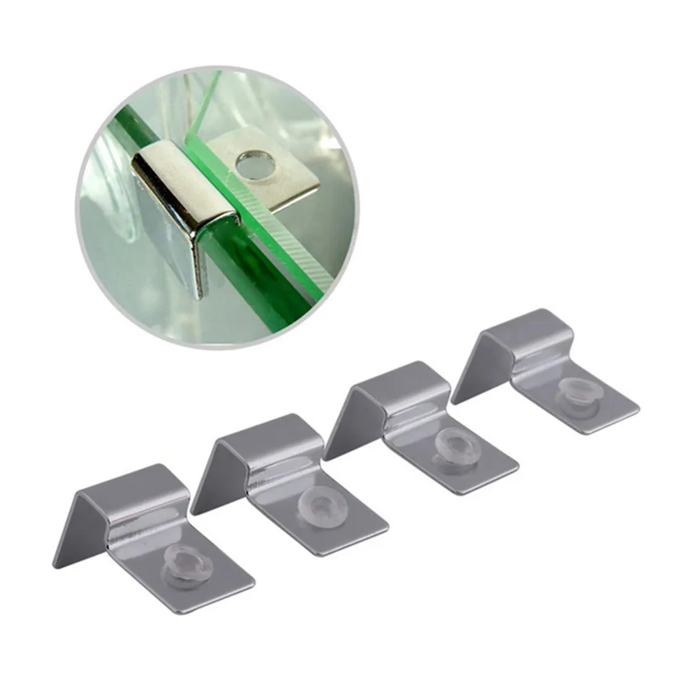 4 Pcs Stainless Steel Aquarium Fish Tank Glass Cover Clips Support Holder Easy Install Firm Hold Accessories
4 Pcs Stainless Steel Aquarium Fish Tank Glass Cover Clips Support Holder Easy Install Firm Hold Accessories