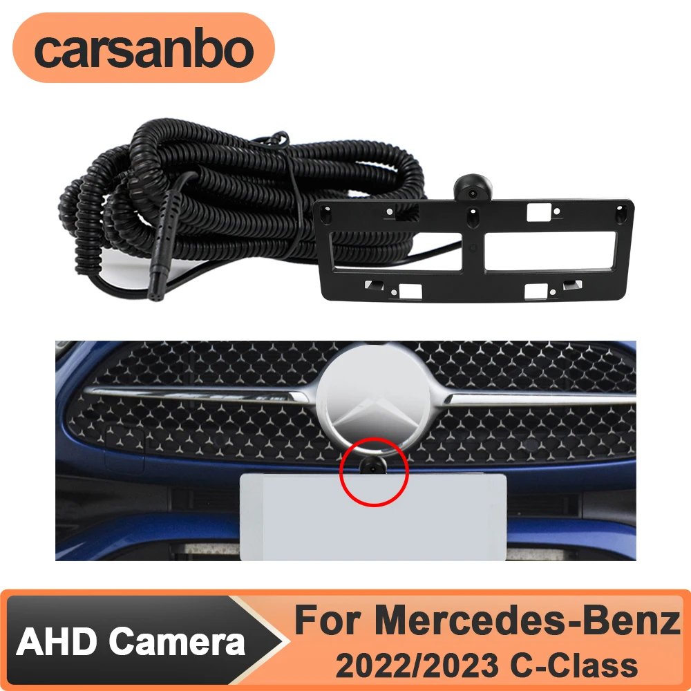 Carsanbo AHD 1080P 150° Vehicle Front View Car Camera for Mercedes Benz 2022/2023 C-Class Night Vision Fisheye Lens Waterproof
Carsanbo AHD 1080P 150° Vehicle Front View Car Camera for Mercedes Benz 2022/2023 C-Class Night Vision Fisheye Lens Waterproof