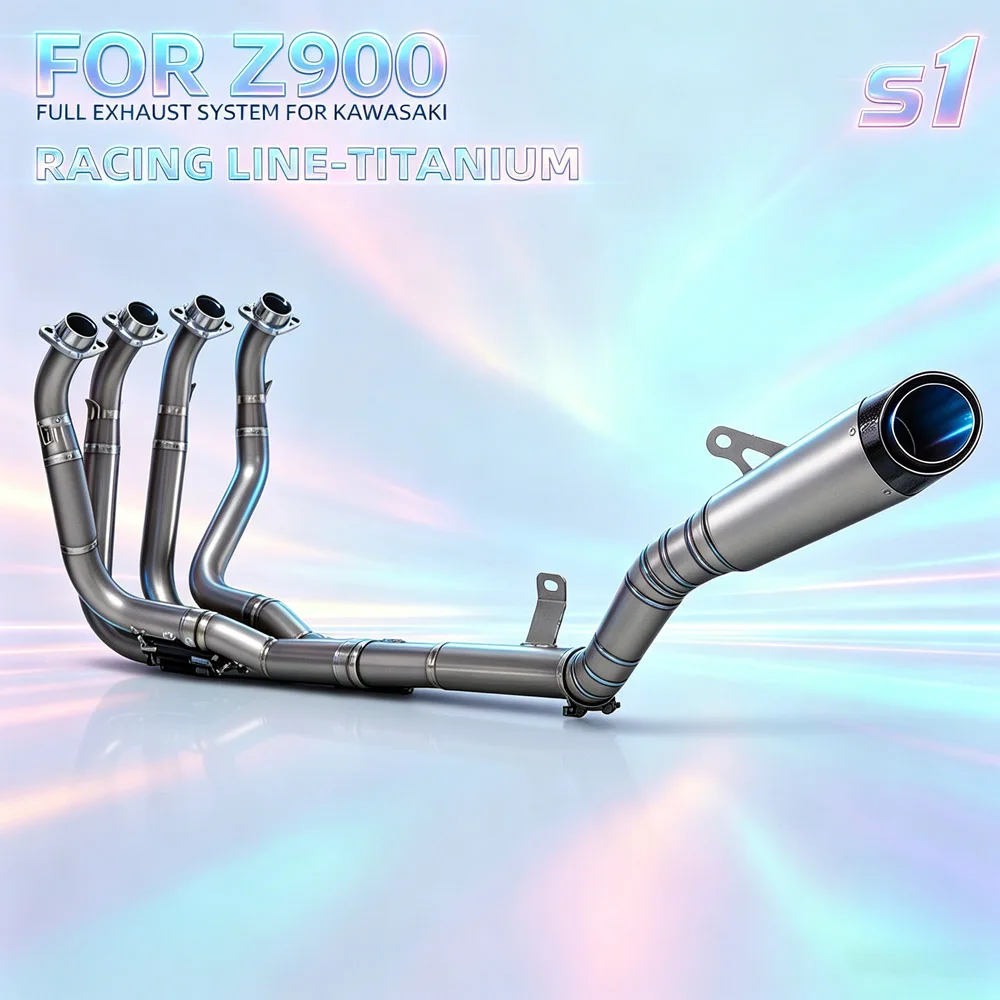 For Kawasaki Z900 Z900SE 2017-2026 Motorcycle Exhaust Full System Kit Super Street Bike Escape Manifold With Project S1 Muffler
For Kawasaki Z900 Z900SE 2017-2026 Motorcycle Exhaust Full System Kit Super Street Bike Escape Manifold With Project S1 Muffler