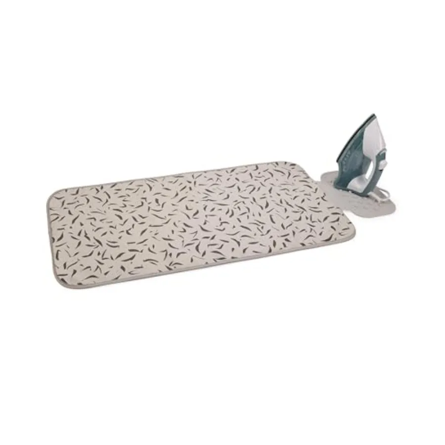 Swift Folding Ironing Mat with Silicone Iron Rest Heat and Steam Resistant Non-Slip Ironing Pad Compact Storage 35.4 x 18.5 in
Swift Folding Ironing Mat with Silicone Iron Rest Heat and Steam Resistant Non-Slip Ironing Pad Compact Storage 35.4 x 18.5 in