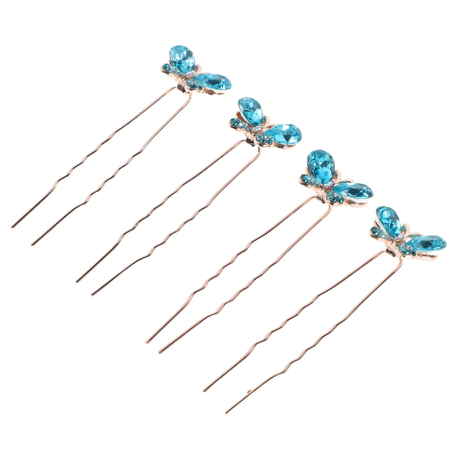4pcs Rhinestone Butterfly Hairpin Unique Design Secure Reliable Lightweight Women Clips Wedding Bridesmaid Beautiful Hair Forks
4pcs Rhinestone Butterfly Hairpin Unique Design Secure Reliable Lightweight Women Clips Wedding Bridesmaid Beautiful Hair Forks