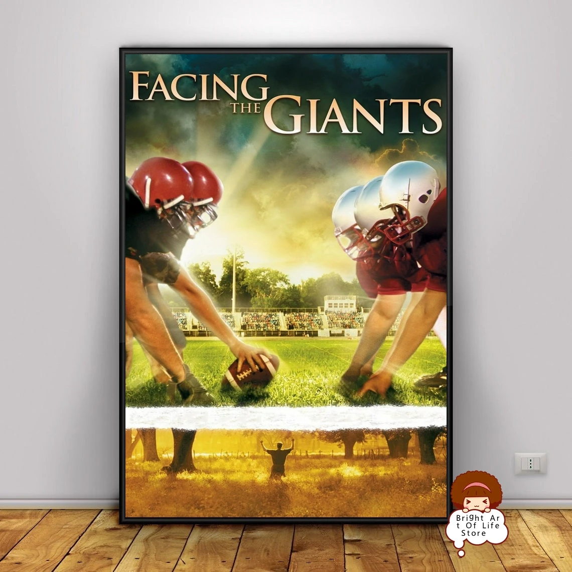 Facing the Giants (2006) Movie Poster Cover Photo Canvas Print Wall Art Home Decor (Unframed)
Facing the Giants (2006) Movie Poster Cover Photo Canvas Print Wall Art Home Decor (Unframed)