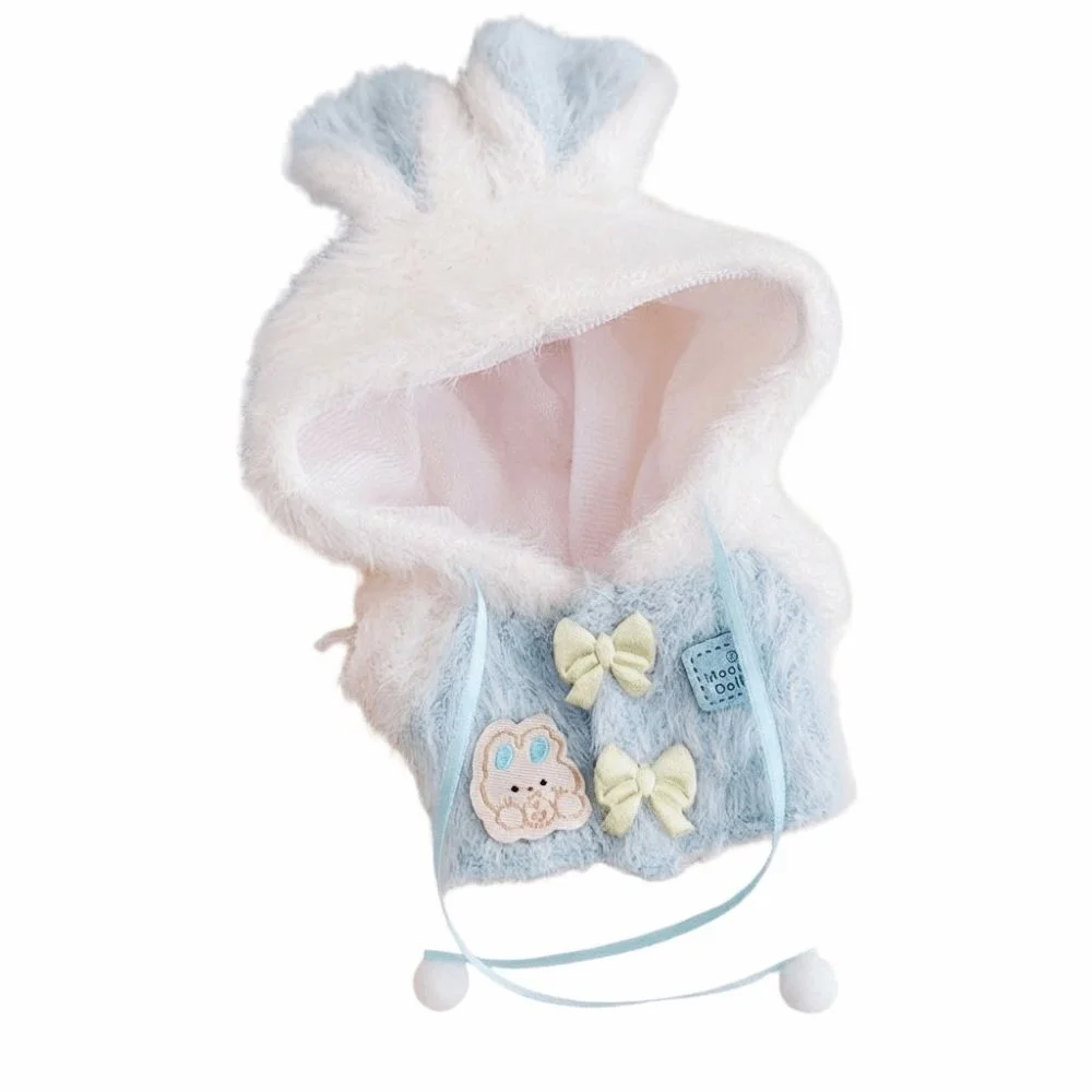 Creative Cartoon Rabbit Ear Clothes Pink Blue 10cm Rabbit Coat Changing Dress Game Dress Gift
Creative Cartoon Rabbit Ear Clothes Pink Blue 10cm Rabbit Coat Changing Dress Game Dress Gift