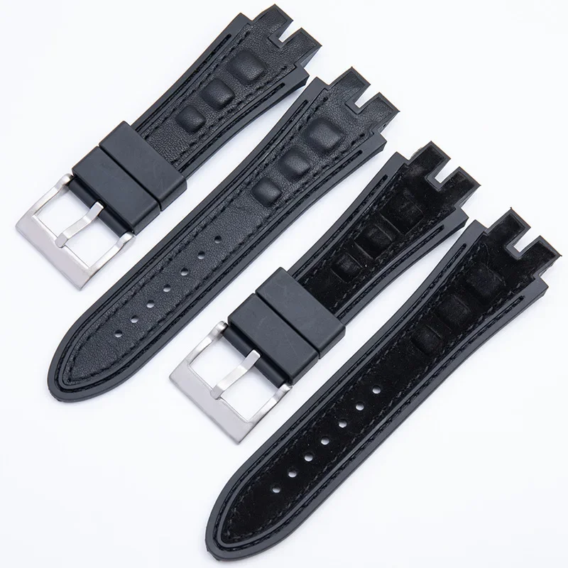 28mm Nubuck Nylon Belt Soft Rubber Back Watch Band Accessories For Roger Dubuis Strap EXCALIBUR Series Pin Buckle
28mm Nubuck Nylon Belt Soft Rubber Back Watch Band Accessories For Roger Dubuis Strap EXCALIBUR Series Pin Buckle