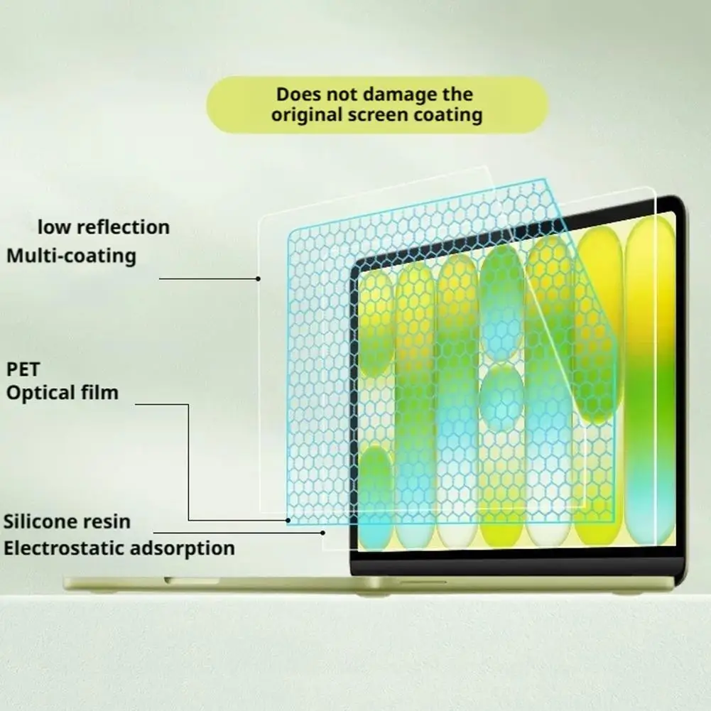 Screen Protector For 13Inch MacBook Neo 2026 Released Model A3404 A3405 0.3MM 2.5D Arc Edge Clear Tempered Glass Scratch-Proof
Screen Protector For 13Inch MacBook Neo 2026 Released Model A3404 A3405 0.3MM 2.5D Arc Edge Clear Tempered Glass Scratch-Proof