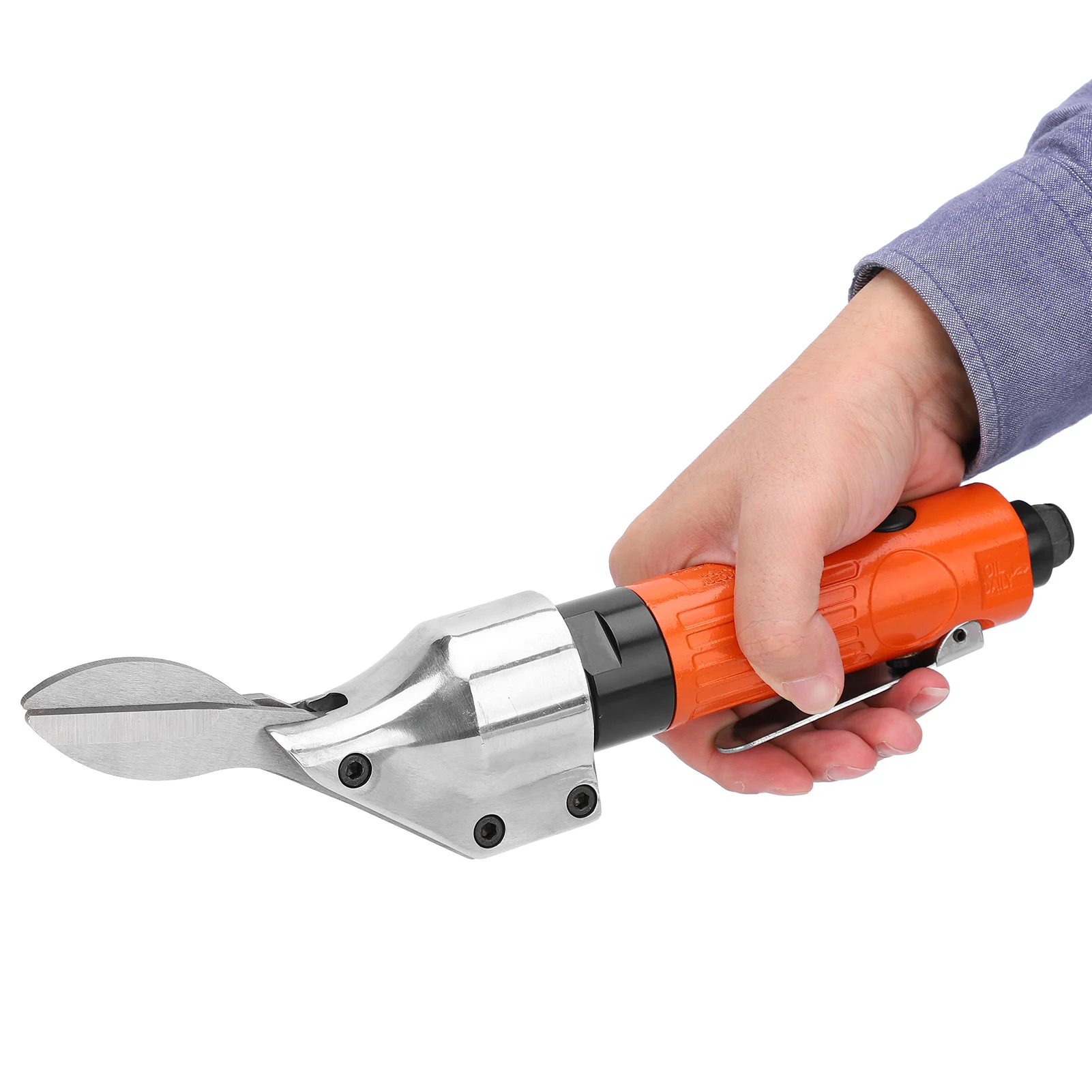 Air Pneumatic Shear, 1/4in Air Shears 22000rmp Pneumatic Metal Cutter Steel Straight Blade Scissors Industrial Tools
Air Pneumatic Shear, 1/4in Air Shears 22000rmp Pneumatic Metal Cutter Steel Straight Blade Scissors Industrial Tools