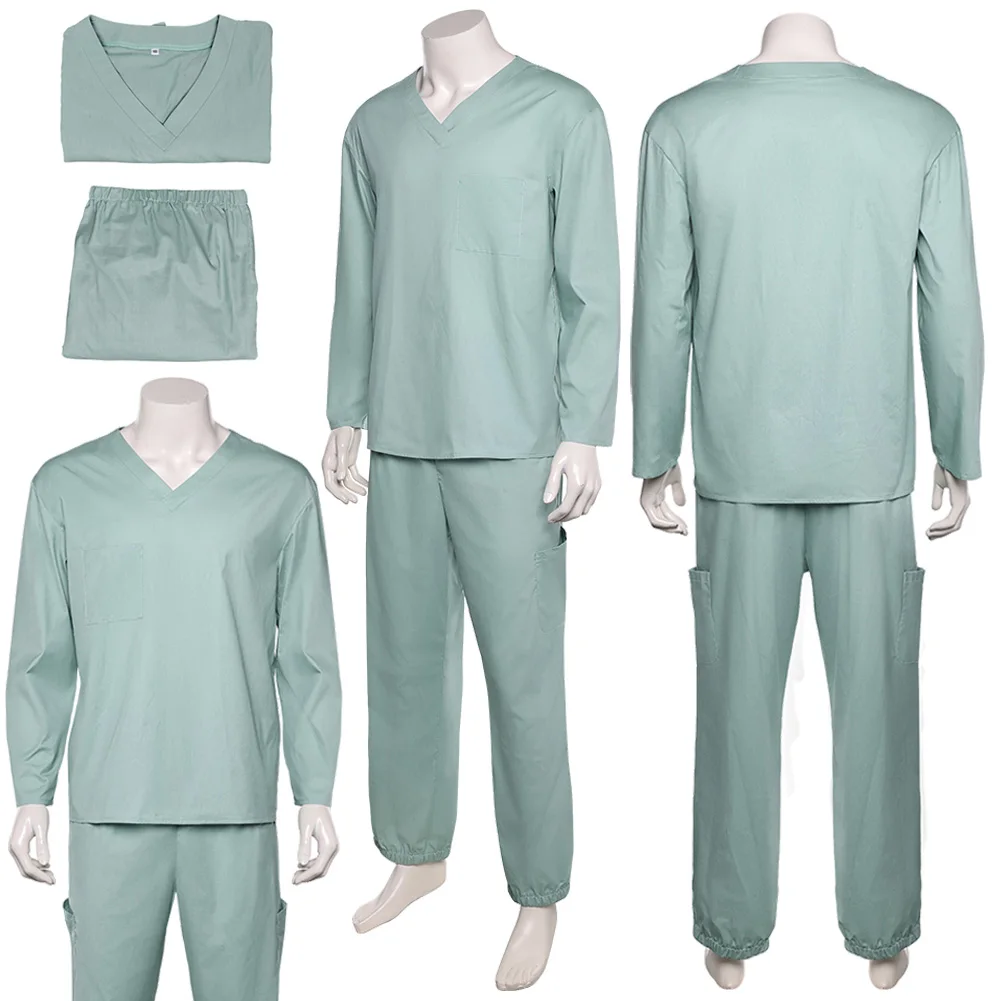Bob Cosplay Light Green Costume Movie Bolts Of Thunder Disgusie Roleplay Tops Pants Set Clothing Adult Men Role Hallowee Suits
Bob Cosplay Light Green Costume Movie Bolts Of Thunder Disgusie Roleplay Tops Pants Set Clothing Adult Men Role Hallowee Suits